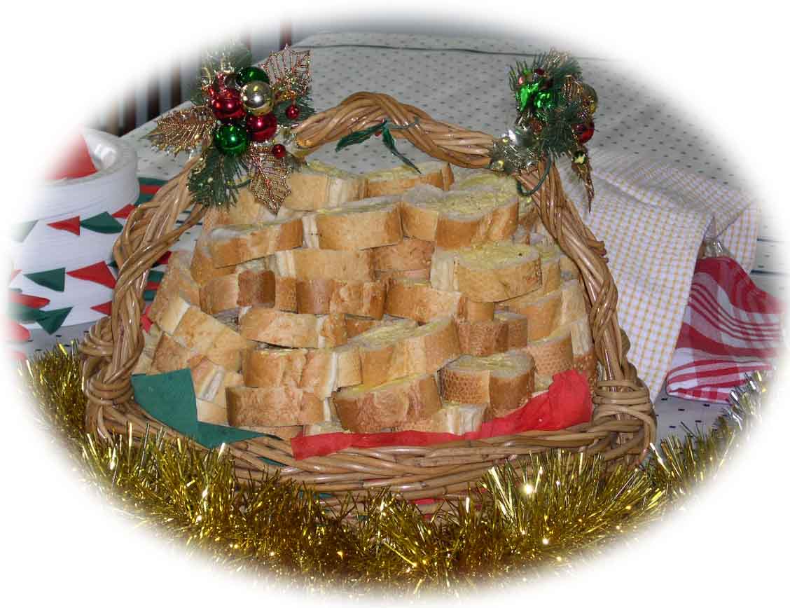 Christmas Bread Basket